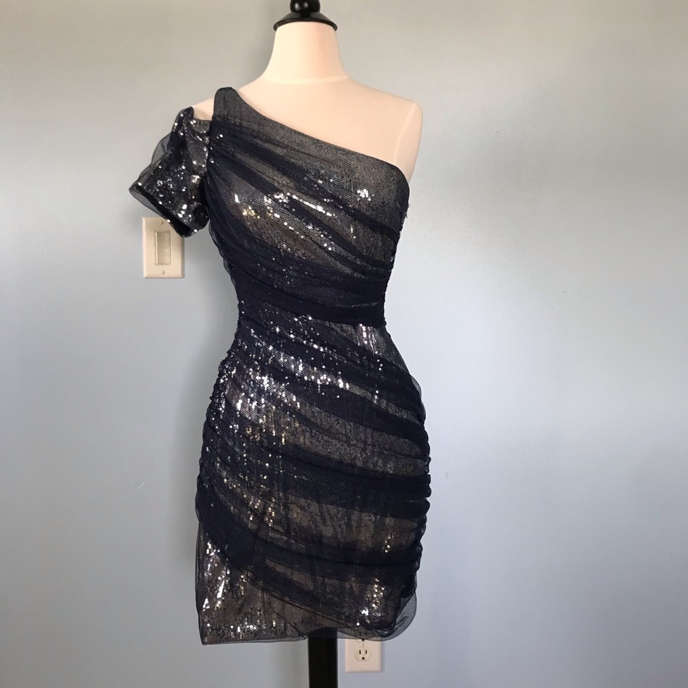 Mesh Cocktail Dress